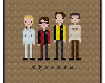 Harry Potter Triwizard Champions - PDF Cross Stitch Pattern