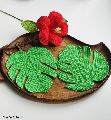Monstera Leaf Coaster