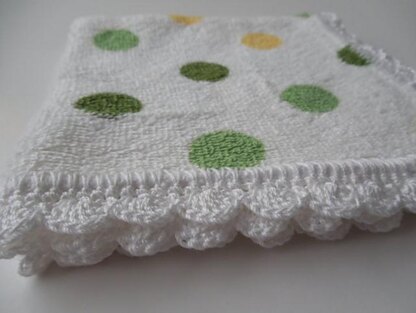 Crochet Edged Dish/Wash Cloths