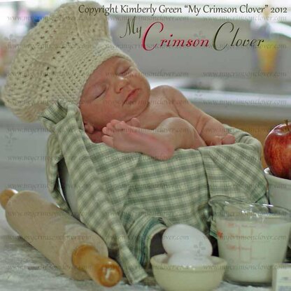 Baby Hat - "Le Petit Chef Hat"