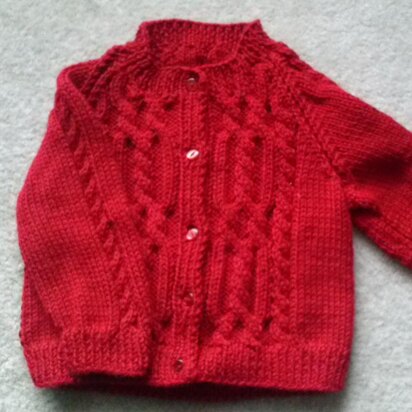 Ciaran childs aran cardigan