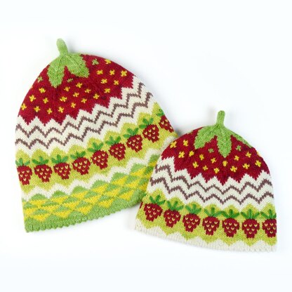 Baby hat Strawberry Muffin / Erdbeerchen