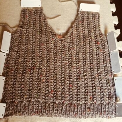 Boy’s Seeded Rib Vest