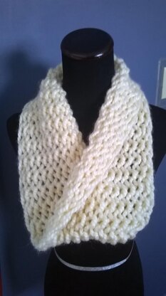 Chunky Seed Stitch Cowl