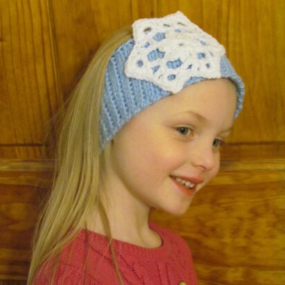 Snowflake Headband or Ear Warmer