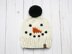 Snowman Pompom Hat