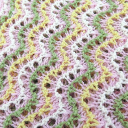 Lantana Baby Blanket