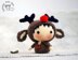 Christmas Deer Tanoshi Doll