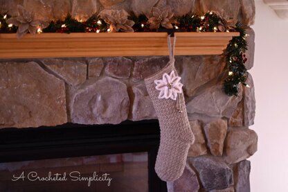 Poinsettia & Snowy Mittens Stockings