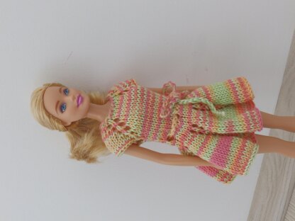 Cotton Candy Barbie Dress