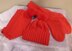 Little Red Riding Hood Cape, Hat sock set