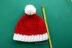 Santa hat with pom-pom