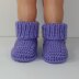 Toddler Simple Chunky Rib Cuff Boots