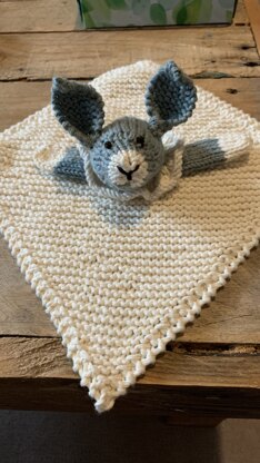 Bunny Mini Cuddly Bkanket