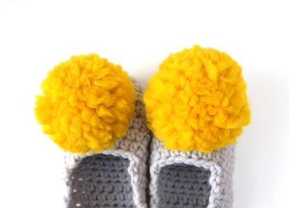 Frank&Olive Pompom Slippers