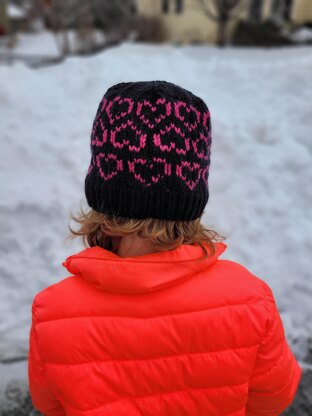 Heart Hat for Valentine's Day