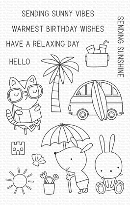 My Favorite Things Clear Stamps 4"X6" - Sunny Vibes