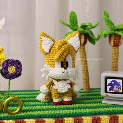 Tails the Fox Amigurumi Crochet Pattern – PDF Digital Download (English)