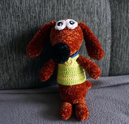 Crochet Pattern Dog Tommy!