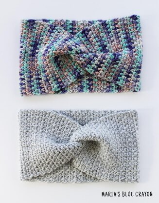 Twisted Crochet Ear Warmer