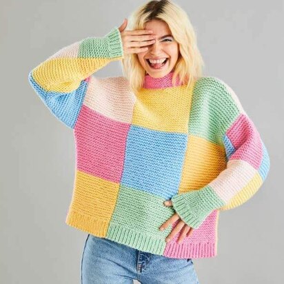 Sweater in Hayfield Bonus Chunky - 10601 - Downloadable PDF