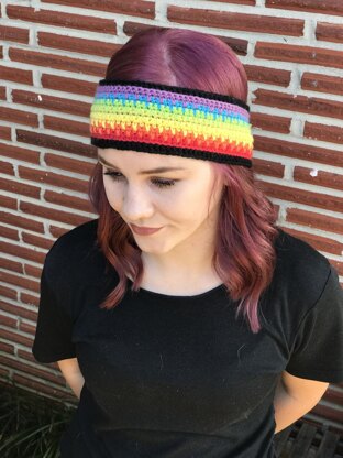 Rainbow Bright Headband