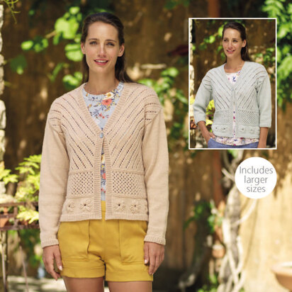 Long and 3/4 Sleeved Jackets in Sirdar Country Style DK - 7938 - Downloadable PDF