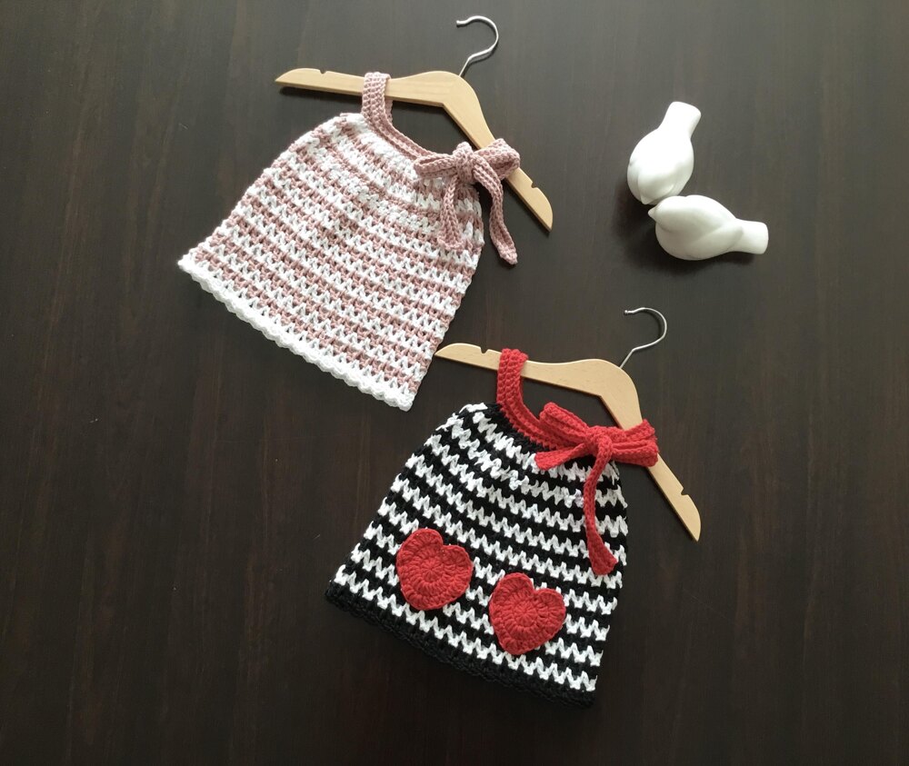 Crochet baby summer online dress