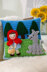 Red Riding Hood Pillow in Red Heart Super Saver Economy Solids - LW4594 - Downloadable PDF