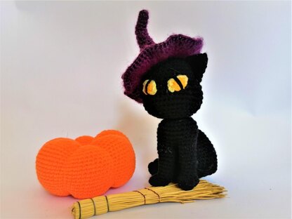 Black cat. Little Witch