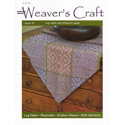 Weavers Craft Weaver's Craft Magazine - Log Cabin and Where It Leads (19)