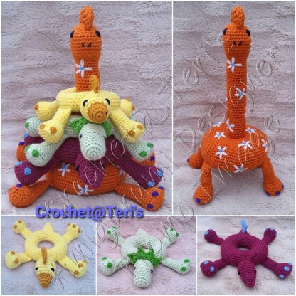 Rainbow Dinosaur Stackers