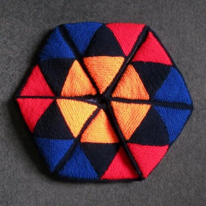 Hexaflexagon Cushion