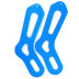 Knitter's Pride Aqua Sock Blockers - Aqua Small (acrylic) (AQUASM)