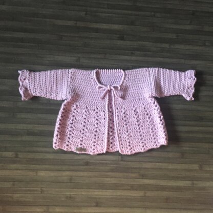 Orchid Baby Cardigan