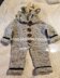 Crochet Baby Deer Snowsuit