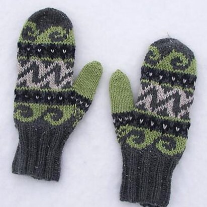 Mighty Mittens - knitting pattern