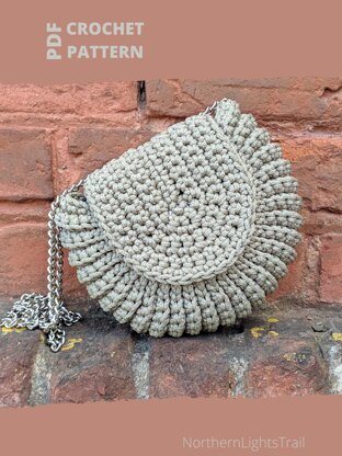 Crochet Purse Pattern PDF Fern Trail Bag Tutorial Crochet pattern by Northern Lights Trail LoveCrafts