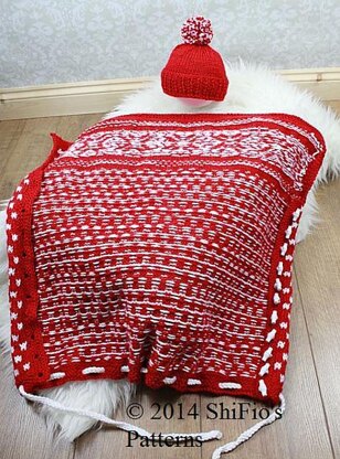Snowflake Cocoon Knitting Pattern #297