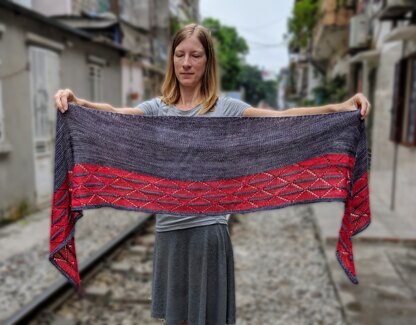 Dark Matter Shawl