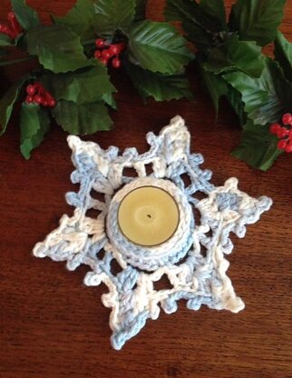 Snowflake Tea Light Holder