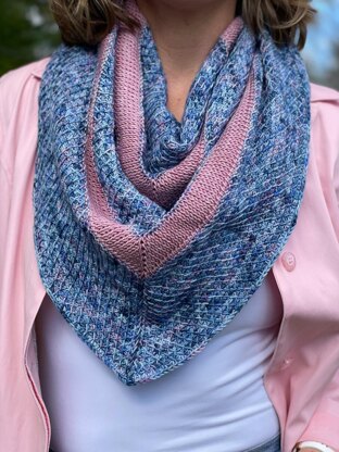 Sincere Shawl - Tunisian