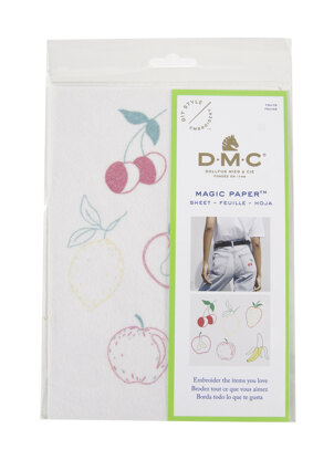 DMC Magic Paper Fruits Embroidery Sheet