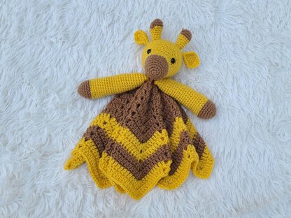 Spotty The Giraffe Lovey Baby Comforter