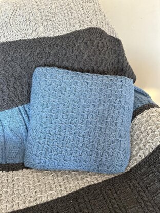 The Cozy Cable Pillow