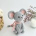 Crochet mouse toy amigurumi pattern