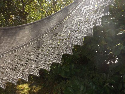 Lysen shawl