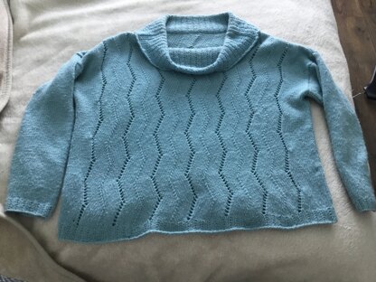 North Row Sweater in The Fibre Co. Arranmore Light - Downloadable PDF