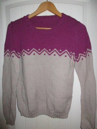 Zig Zag Yoke Jumper