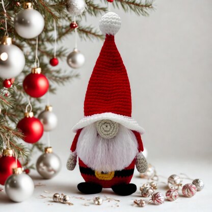 Santa Christmas Gnome Amigurumi
